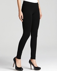 The popular basic legging gets an update with a wide waistband. Style #U12665 The popular basic legging gets an update with a wide waistband. Style #U12665