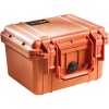 Pelican 1300 Case with Foam for Camera - Orange