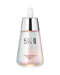Cellumination Essence EX is designed to refine and illuminate skin from the cellular level. It helps skin achieve a high level of aura-lucency by enhancing the skin's balance of Red, Green and Blue light in just four weeks.Vision:SK-II's vision is to up the ante for its Cellumination line up with Cellumination EX.Boosted by a new Aura-Bright Cocktail that delivers the precision of aura-brightmicro-evenness of tone and texture, even at a close range of 20cm. Enhances RGB light balance.New Aura Bright Cocktail EX is enhanced by a new ingredient: Pixel-white™.In addition, a joint study by P&G, Cincinnati Children's Hospital, and Dr. Raymond Boissy from the University of Cincinnati, unveiled that stress is responsible for accelerating skin tone unevenness and texture roughness.The cocktail works to:Helps to improve surface tone and dark spotsHelps to improve glycation (hardening and yellowing of the collagen)Helps to firm the skin and smooth the surface textureImproves rate of exfoliation. Cellumination Essence EX is designed to refine and illuminate skin from the cellular level. It helps skin achieve a high level of aura-lucency by enhancing the skin's balance of Red, Green and Blue light in just four weeks.Vision:SK-II's vision is to up the ante for its Cellumination line up with Cellumination EX.Boosted by a new Aura-Bright Cocktail that delivers the precision of aura-brightmicro-evenness of tone and texture, even at a close range of 20cm. Enhances RGB light balance.New Aura Bright Cocktail EX is enhanced by a new ingredient: Pixel-white™.In addition, a joint study by P&G, Cincinnati Children's Hospital, and Dr. Raymond Boissy from the University of Cincinnati, unveiled that stress is responsible for accelerating skin tone unevenness and texture roughness.The cocktail works to:Helps to improve surface tone and dark spotsHelps to improve glycation (hardening and yellowing of the collagen)Helps to firm the skin and smooth the surface textureImproves rate of exfoliation.