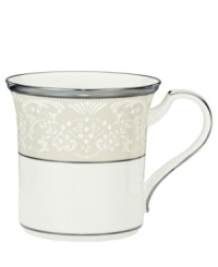 For more than 90 years, Noritake has made an art of setting the table. Whether you host gala home soirees or prefer to dine casually with the family, Noritake has a perfect tabletop setting for you. The formal Silver Palace collection is a masterpiece of textural contrast, combining smooth white bone china with a band of embossed, silver-trimmed detailing, lavishly finished with a polished platinum rim. For more than 90 years, Noritake has made an art of setting the table. Whether you host gala home soirees or prefer to dine casually with the family, Noritake has a perfect tabletop setting for you. The formal Silver Palace collection is a masterpiece of textural contrast, combining smooth white bone china with a band of embossed, silver-trimmed detailing, lavishly finished with a polished platinum rim.