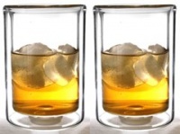 Sun's Tea (TM) 13oz Strong Double Wall Old-Fashioned Thermo Whiskey/coffee/juice Glasses, Set of 2 Sun's Tea (TM) 13oz Strong Double Wall Old-Fashioned Thermo Whiskey/coffee/juice Glasses, Set of 2