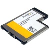 StarTech.com 2-Port Flush Mount ExpressCard 54mm SuperSpeed USB 3.0 Card Adapter (ECUSB3S254F)