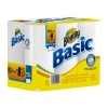 Bounty Basic Paper Towel Select-A-Size Rolls, 6 Count