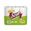 Scott Naturals Paper Towels, White, Choose-A-Size, Mega Roll (6 Rolls)