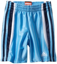 adidas Boys 2-7 Three point short, Azure Blue, 5