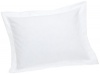 Fresh Ideas Tailored Poplin Pillow 2 Pack Sham Standard, White