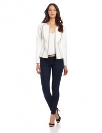 Calvin Klein Women's Center Front Zip Jacket Calvin Klein Women's Center Front Zip Jacket