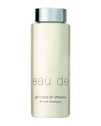 2 in 1 hair and body formula. The fluid gel texture lathers, cleans, and rinses easily, leaving hair and skin clean, soft, and delicately scented (perfume percentage: 2.5%). Enriched with moisturizing and soothing agents for daily use and well-being. 2 in 1 hair and body formula. The fluid gel texture lathers, cleans, and rinses easily, leaving hair and skin clean, soft, and delicately scented (perfume percentage: 2.5%). Enriched with moisturizing and soothing agents for daily use and well-being.