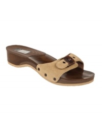 Dr Scholls gives the long-time favorite a reboot for a new generation of fans with updated finishes and hardware detailing. Dr Scholls gives the long-time favorite a reboot for a new generation of fans with updated finishes and hardware detailing.