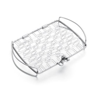 Weber 6470 Original Stainless Steel Fish Basket, Small Weber 6470 Original Stainless Steel Fish Basket, Small