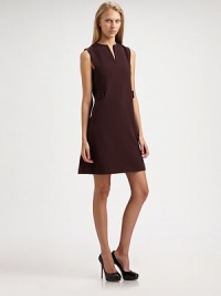 This mod-inspired silhouette features a minimal, clean silhouette.Vented jewel necklineSleevelessSide flap pocketsAbout 19 from natural waist65% polyester/32% rayon/3% spandexDry cleanImportedModel shown is 5'10 (177cm) wearing US size 4. This mod-inspired silhouette features a minimal, clean silhouette.Vented jewel necklineSleevelessSide flap pocketsAbout 19 from natural waist65% polyester/32% rayon/3% spandexDry cleanImportedModel shown is 5'10 (177cm) wearing US size 4.