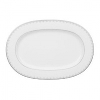 Villeroy & Boch White Lace 16-Inch Oval Platter Villeroy & Boch White Lace 16-Inch Oval Platter