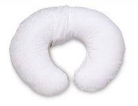 Boppy Bare Naked Protected Pillow, White Boppy Bare Naked Protected Pillow, White