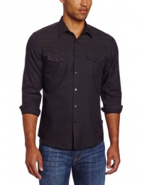 Calvin Klein Sportswear Men's Long Sleeve Yarn Dye Mixed Media Calvin Klein Sportswear Men's Long Sleeve Yarn Dye Mixed Media