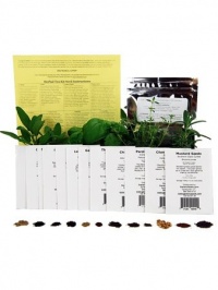 Assortment of 12 Culinary Herb Garden Seeds: Parsley, Thyme, Cilantro, Basil, Dill, Oregano, Marjoram & More Assortment of 12 Culinary Herb Garden Seeds: Parsley, Thyme, Cilantro, Basil, Dill, Oregano, Marjoram & More