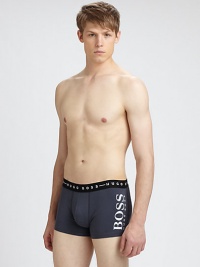 Exceptionally soft, slim-fitting boxer brief, set in lightweight, stretch cotton with signature logo detail.Elastic logo waistband95% cotton/5% elastaneMachine washImported Exceptionally soft, slim-fitting boxer brief, set in lightweight, stretch cotton with signature logo detail.Elastic logo waistband95% cotton/5% elastaneMachine washImported