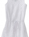 Roxy Kids Girls 7-16 All Meshed Up Dress, Sea Salt, Large