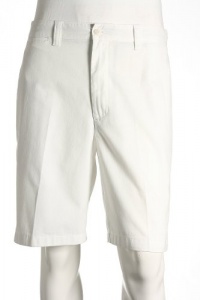 Club Room Twill Solid Off White Casual Shorts Club Room Twill Solid Off White Casual Shorts