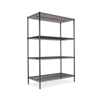 Alera 4T100244872B Wire Shelving Starter Kit Alera 4T100244872B Wire Shelving Starter Kit