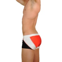 Mens New Butt Lifter Boxer Square Cut Swimsuit By Gary Majdell Sport Mens New Butt Lifter Boxer Square Cut Swimsuit By Gary Majdell Sport