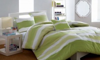 Steve Madden Skylar Comforter Set, Full/Queen, Green