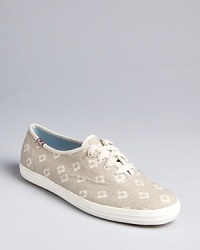 These classic-with-a-twist Keds Champion lace up sneakers are familiar yet new, with Japanese kimono-print inspired uppers. They're perfect, destination anywhere. These classic-with-a-twist Keds Champion lace up sneakers are familiar yet new, with Japanese kimono-print inspired uppers. They're perfect, destination anywhere.