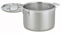 Cuisinart MCP66-24 MultiClad Pro Stainless 8-Quart Stockpot with Cover Cuisinart MCP66-24 MultiClad Pro Stainless 8-Quart Stockpot with Cover