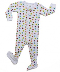 Leveret Footed Birds Design Pajama Sleeper 100% Cotton (Size 6M-5T) *June 2013* Leveret Footed Birds Design Pajama Sleeper 100% Cotton (Size 6M-5T) *June 2013*
