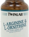 Twinlab L-Arginine and L-Ornithine, 100 Capsules (Pack of 2)