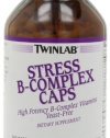 Twinlab Stress B-Complex Caps with Vitamin C, 250 Capsules