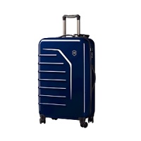The 29 ultra-lightweight Victorinox Spectra™ travel case spinner boasts a crush-proof shell and an adjustable handle that accommodates travelers of different heights. The eight-wheel double caster system makes for a smooth ride, while the exterior raised ridges increase strength. Interior zippered mesh divider wall. The 29 ultra-lightweight Victorinox Spectra™ travel case spinner boasts a crush-proof shell and an adjustable handle that accommodates travelers of different heights. The eight-wheel double caster system makes for a smooth ride, while the exterior raised ridges increase strength. Interior zippered mesh divider wall.