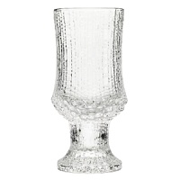 Each piece of Tapio Wirkkala's Ultima Thule barware collection features a sophisticated, intriguing pattern that evolved organically during production as the glass burned the surface of the wooden molds. Though the Ultima Thule collection contributed to Iittala's international breakthrough in the 1960s, it continues to look as modern today as it did then.