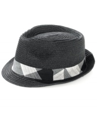 Tip your hat to an old-school must-have with this classically styled fedora from American Rag. Tip your hat to an old-school must-have with this classically styled fedora from American Rag.