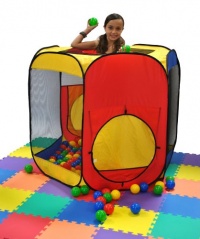 eWonderWorld Popular Six Sided Hexagon Generation II w/ Ball Stopper (Play balls sold separately) eWonderWorld Popular Six Sided Hexagon Generation II w/ Ball Stopper (Play balls sold separately)