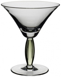 Villeroy & Boch New Cottage Light Green 6-Ounce Martini Glass Villeroy & Boch New Cottage Light Green 6-Ounce Martini Glass