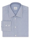 Armani Collezioni Mini-Stripe Dress Shirt - Contemporary Fit