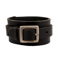 Distressed Vintage ITALIAN Leather Bracelet Unisex 4BL