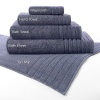 Cotton Craft - Super Zero Twist Tub Mat 26x34 Twilight Blue - 7 Star Hotel Bath Collection Pure 615 Gram Cotton - Soft as a Cloud - Each item sold separately, this is not a set