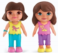 Fisher-Price Dora The Explorer Playtime Together Dora and Me Play Dates : Dora and Brunette Friend