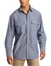 Key Industries Men's Big-Tall Long Sleeve Western Snap Pre-Washed Chambray Shirt Key Industries Men's Big-Tall Long Sleeve Western Snap Pre-Washed Chambray Shirt