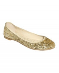 Put some sparkle in your step. Boutique 9's Aldenia ballet flats feature bead detail and gross grain fabric lining. Put some sparkle in your step. Boutique 9's Aldenia ballet flats feature bead detail and gross grain fabric lining.