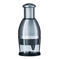 This super-efficient Rösle chopper takes on vegetables, onions, nuts, garlic-whatever's on the menu-in space-saving style. This super-efficient Rösle chopper takes on vegetables, onions, nuts, garlic-whatever's on the menu-in space-saving style.