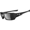 Oakley Fives Squared Men's Polarized Lifestyle Designer Sunglasses/Eyewear - Polished Black/Black Iridium / One Size Fits All