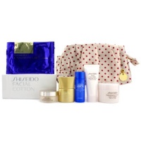 Promotion Set: Body Cream + Body Exfoliator + Cleansing EX + Revitalizing Cream + UV Sunscreen + Eye Mask + Cotton + Bag 7pcs+1bag Promotion Set: Body Cream + Body Exfoliator + Cleansing EX + Revitalizing Cream + UV Sunscreen + Eye Mask + Cotton + Bag 7pcs+1bag