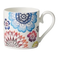 Colorful flowers bloom across this premium bone-china cup from Villeroy & Boch. Mix it and match it with other pieces in the collection for endless creative combinations. Colorful flowers bloom across this premium bone-china cup from Villeroy & Boch. Mix it and match it with other pieces in the collection for endless creative combinations.