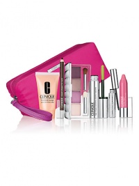Holiday glamour comes all wrapped up in softly shimmering shades of violets. Get a complete, party-ready look for eyes and lips, plus Moisture Surge Extended Thirst Relief to plump up dry, winter skin. All in a pretty pink makeup bag. Made in USA. Holiday glamour comes all wrapped up in softly shimmering shades of violets. Get a complete, party-ready look for eyes and lips, plus Moisture Surge Extended Thirst Relief to plump up dry, winter skin. All in a pretty pink makeup bag. Made in USA.