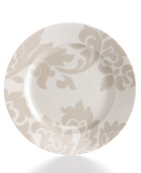 Bold design and uncompromising quality make Lisbon dinner plates easy to love. Embrace stenciled grey florals or mix and match with equally fresh Banded dinnerware, also by Martha Stewart Collection. Bold design and uncompromising quality make Lisbon dinner plates easy to love. Embrace stenciled grey florals or mix and match with equally fresh Banded dinnerware, also by Martha Stewart Collection.