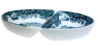 Spode Blue Italian Bake and Serve Oval Divided Dish Spode Blue Italian Bake and Serve Oval Divided Dish