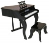 30 Key Fancy Baby Grand Piano Black