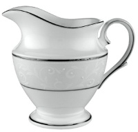 Lenox Opal Innocence Platinum-Banded Bone China Creamer